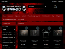 Tablet Screenshot of horror-shop.net